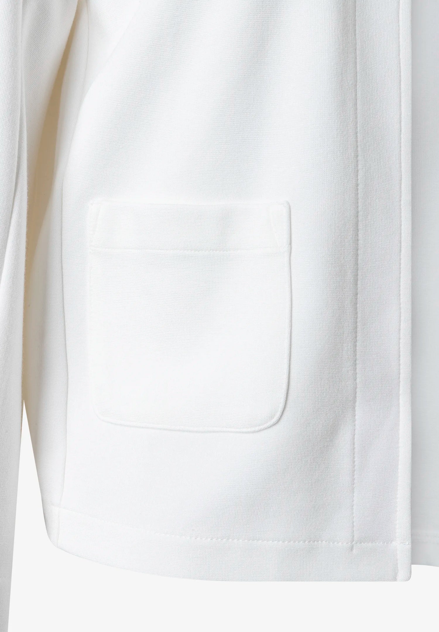 More &amp; More Off White Women Jersey Jacket SKU: 61050015_0041 Image 06