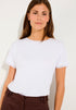 More & More White Women Short-Sleeved Shirt SKU: 61050472_0010 Image 01