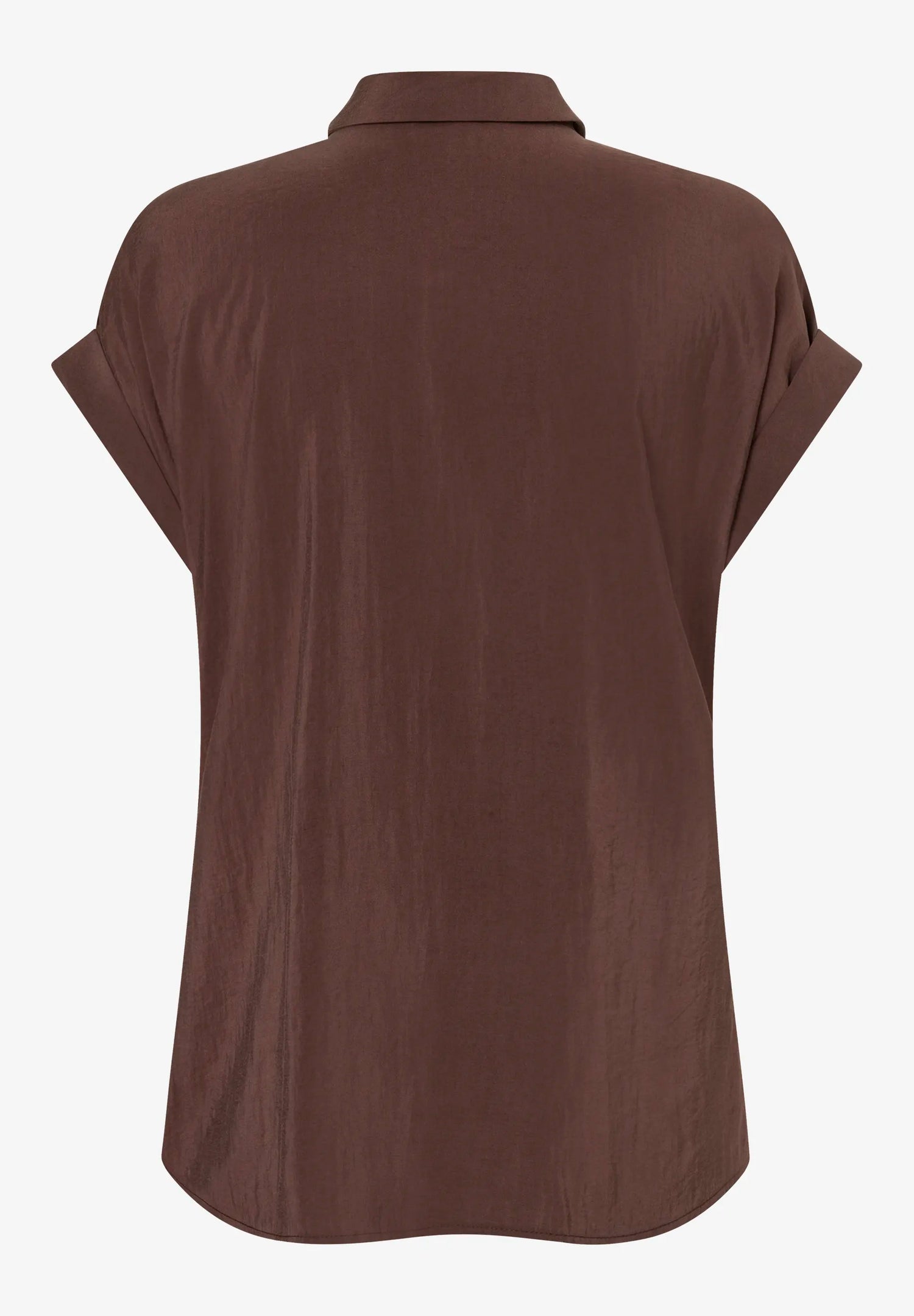More &amp; More Cool Chocolate Women Blouse with Knot Detail SKU: 61052010_0286 Image 04