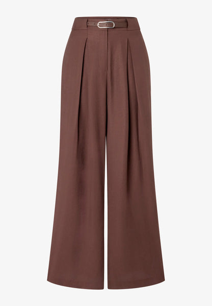 More &amp; More Cool Chocolate Women Wide-Leg Trousers SKU: 61054005_0286 Image 03