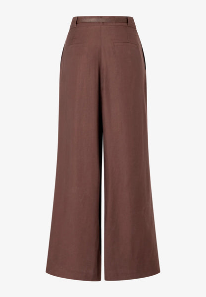 More &amp; More Cool Chocolate Women Wide-Leg Trousers SKU: 61054005_0286 Image 04