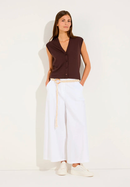 More &amp; More White Women Culottes with Belt SKU: 61054008_0010 Image 02