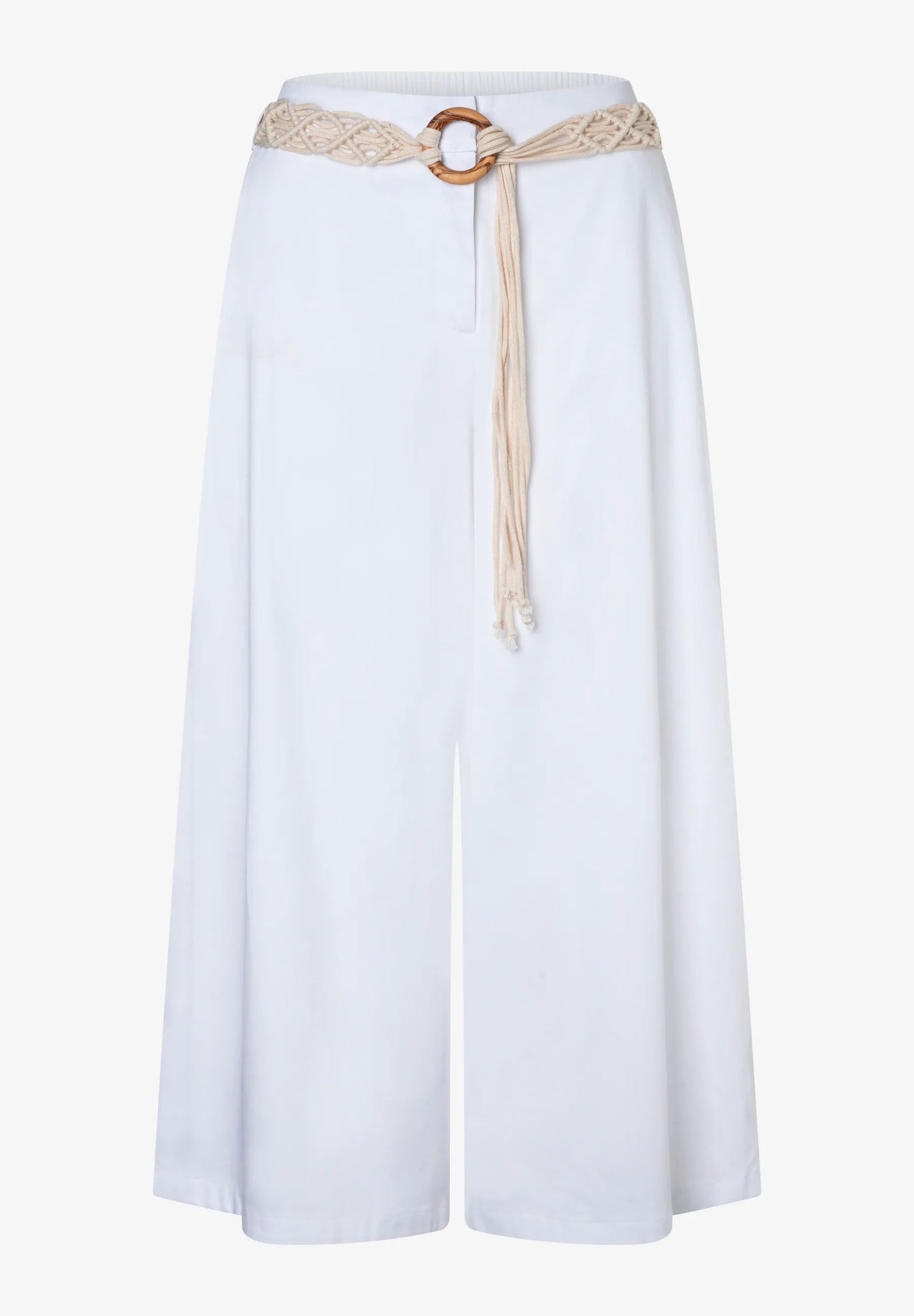 More &amp; More White Women Culottes with Belt SKU: 61054008_0010 Image 05