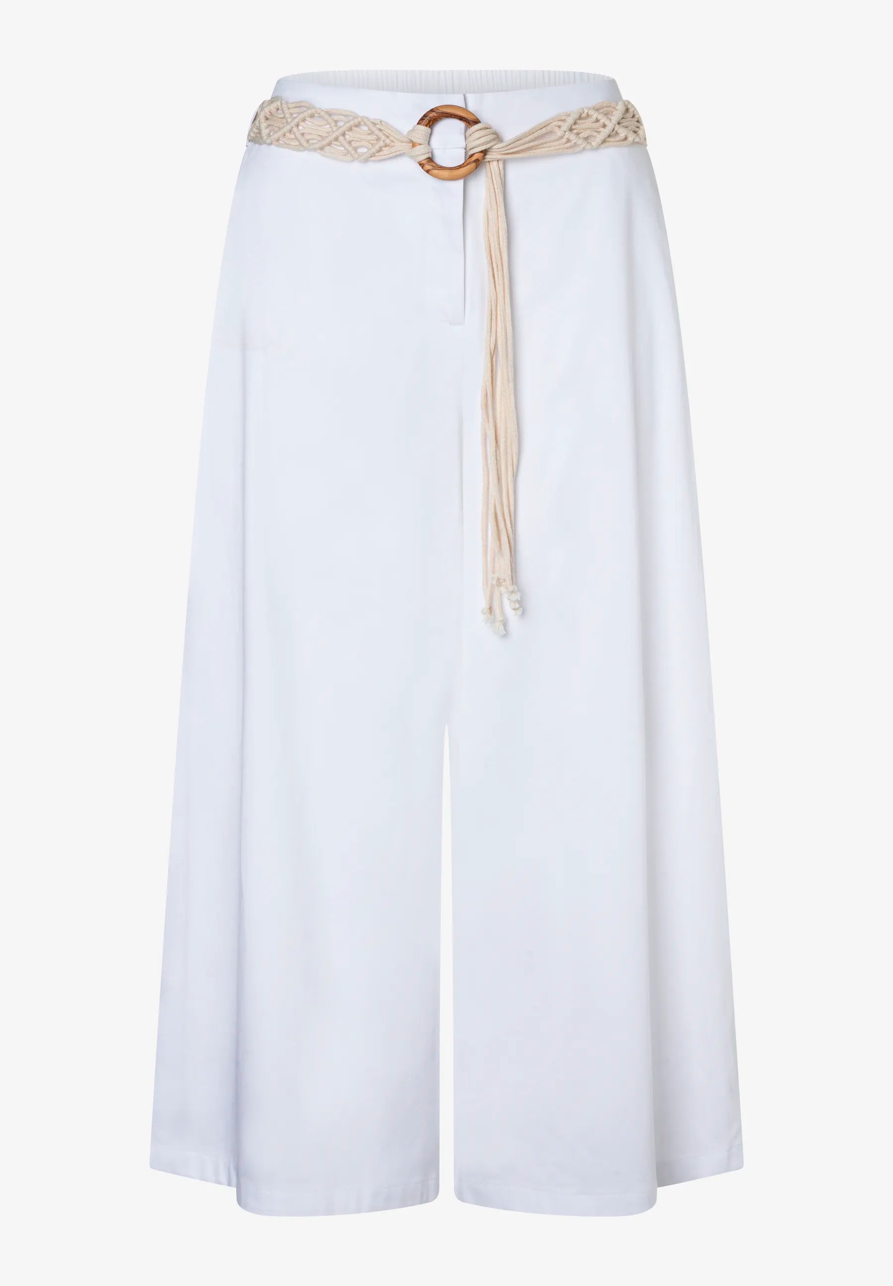 More &amp; More White Women Culottes with Belt SKU: 61054008_0010 Image 05