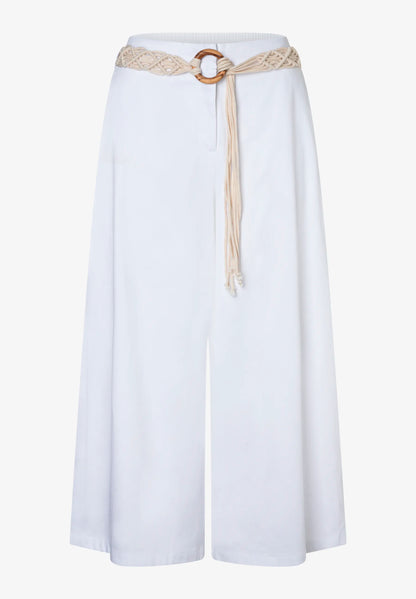 More &amp; More White Women Culottes with Belt SKU: 61054008_0010 Image 05