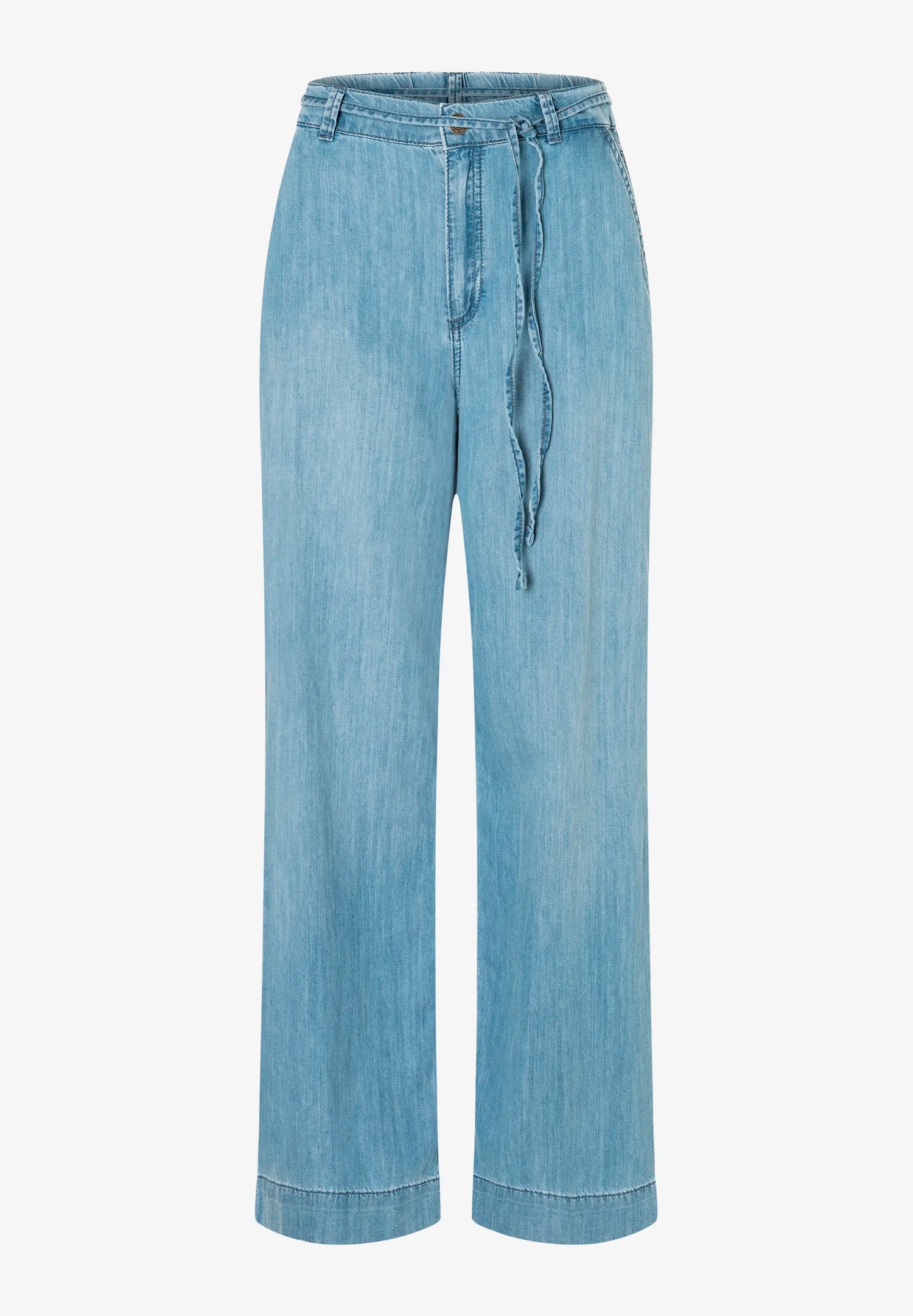 More &amp; More Middle Blue Denim Women Wide-Leg Jeans SKU: 61054253_0962 Image 03