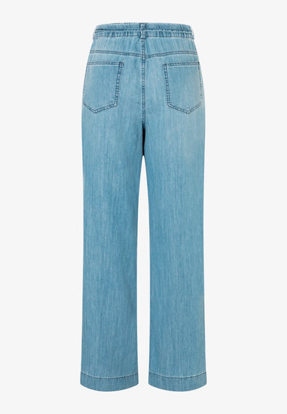 More &amp; More Middle Blue Denim Women Wide-Leg Jeans SKU: 61054253_0962 Image 04