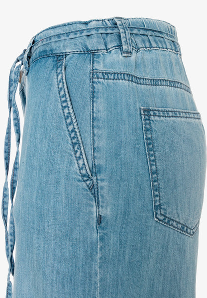 More &amp; More Middle Blue Denim Women Wide-Leg Jeans SKU: 61054253_0962 Image 05