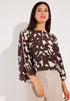 More & More Mini Jacquard Women Printed Blouse SKU: 61072007_M3031 Image 01