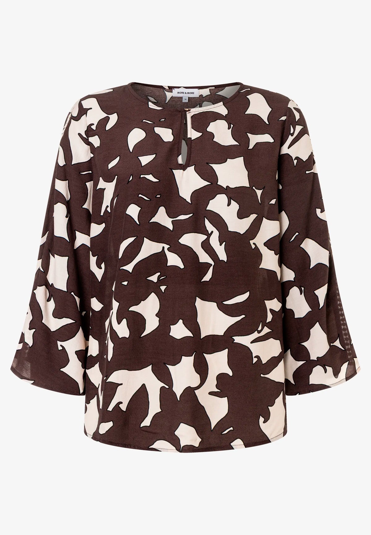 More &amp; More Mini Jacquard Women Printed Blouse SKU: 61072007_M3031 Image 03