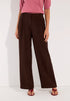 More & More Espresso Brown Women Wide-Leg Trousers SKU: 61074003_M0279 Image 01