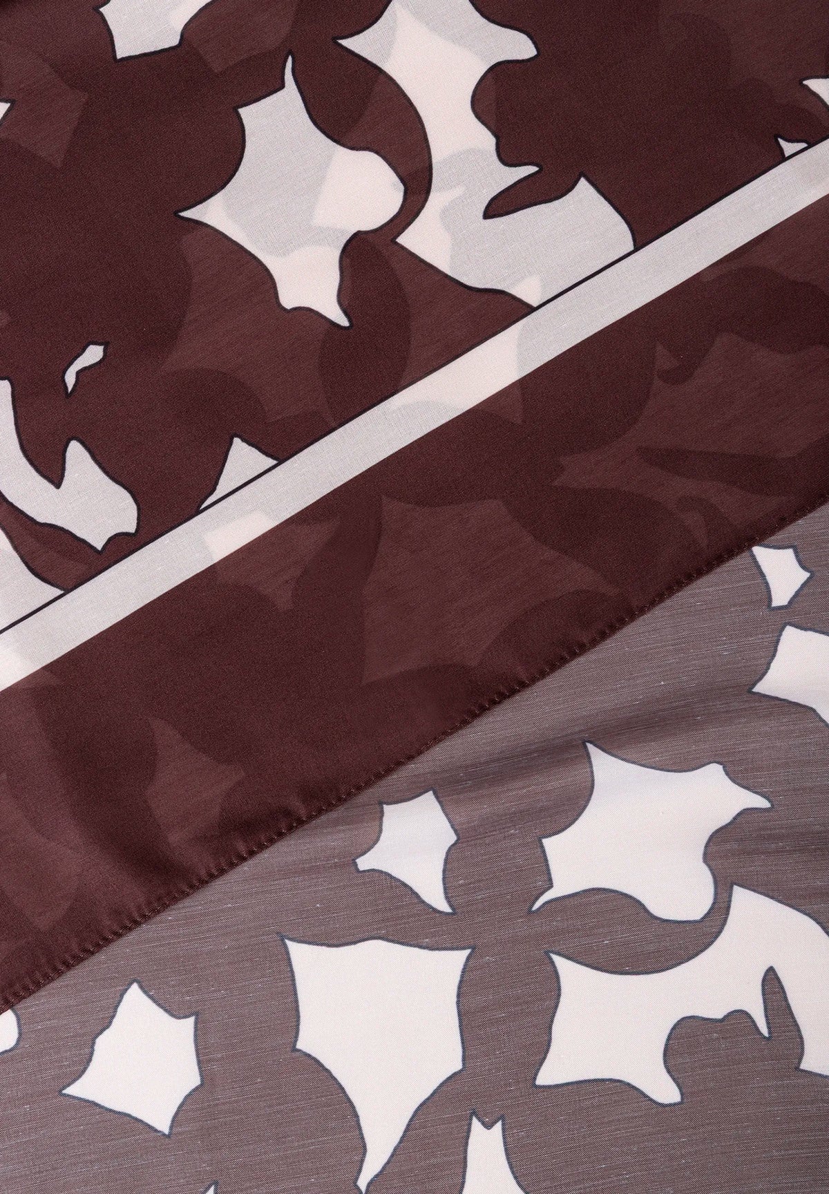 More &amp; More Mini Jacquard Women Printed Scarf SKU: 61079001_M3031 Image 04
