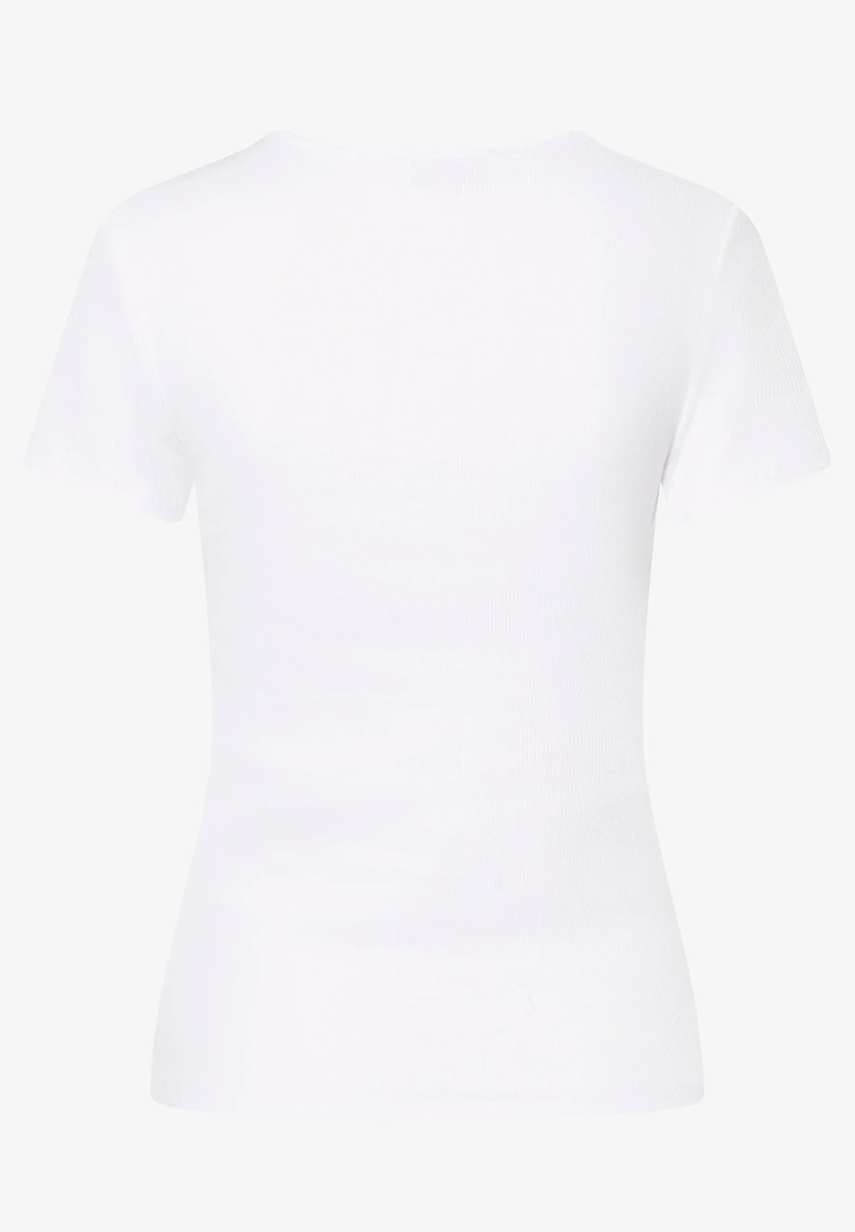 More &amp; More White Women Ribbed Shirt SKU: 61080061_M0010 Image 04