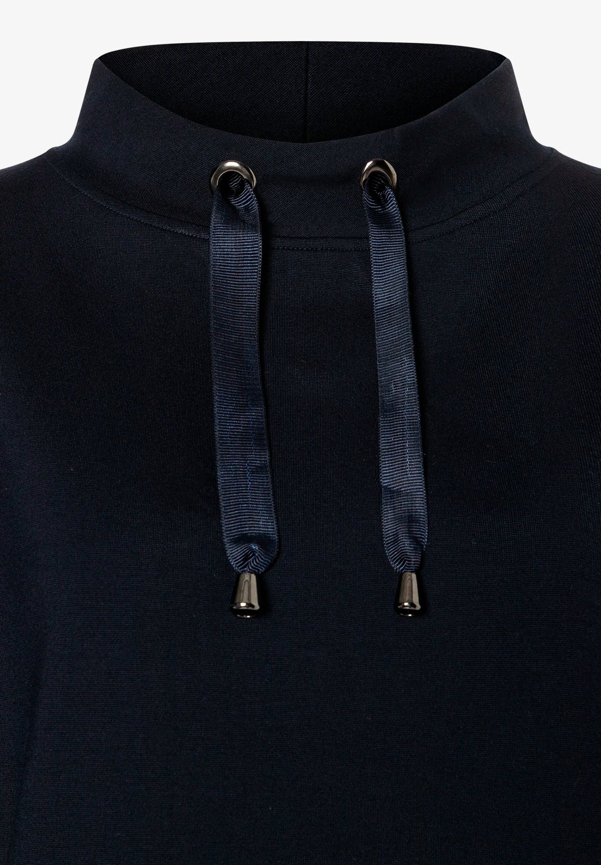 More &amp; More Marine Women Sweatshirt with Tunnel Collar SKU: 61080855_M0375 Image 05