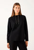 More & More Black Women Sweatshirt with Tunnel Collar SKU: 61080855_M0790 Image 01