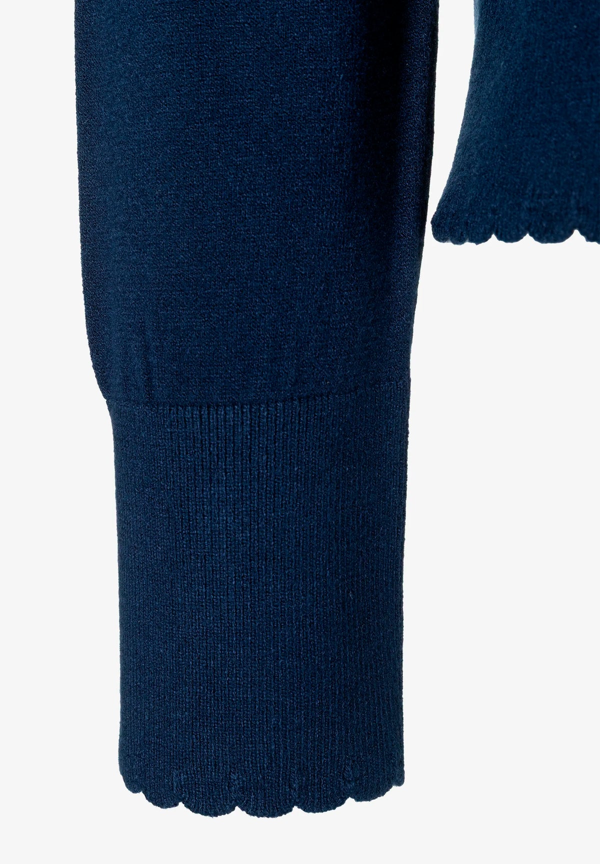 More &amp; More Midnight Blue Women Cardigan with Decorative Trim SKU: 61081254_M0373 Image 06