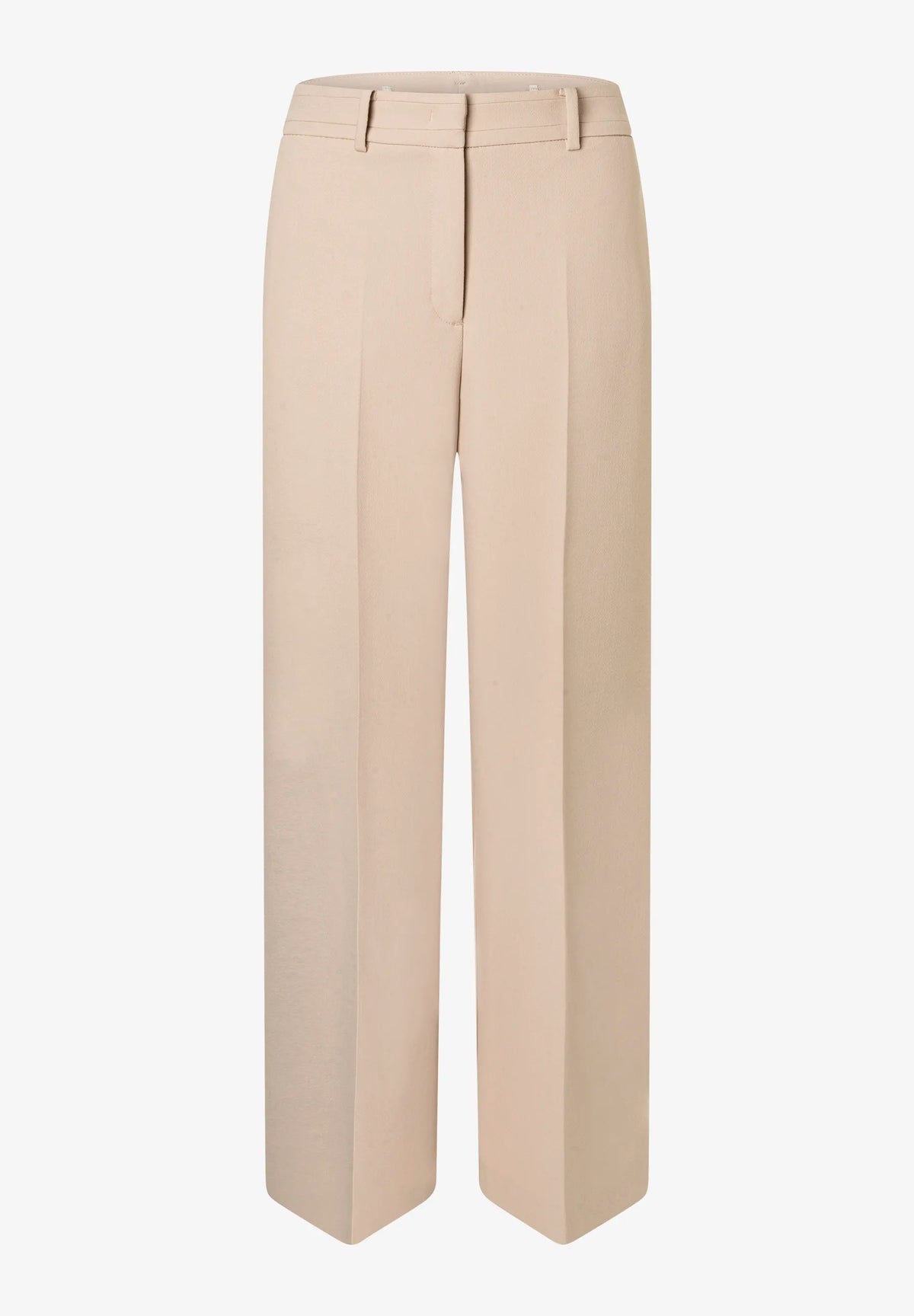 More &amp; More Pale Stone Women Straight Trousers SKU: 61084052_M0064 Image 04