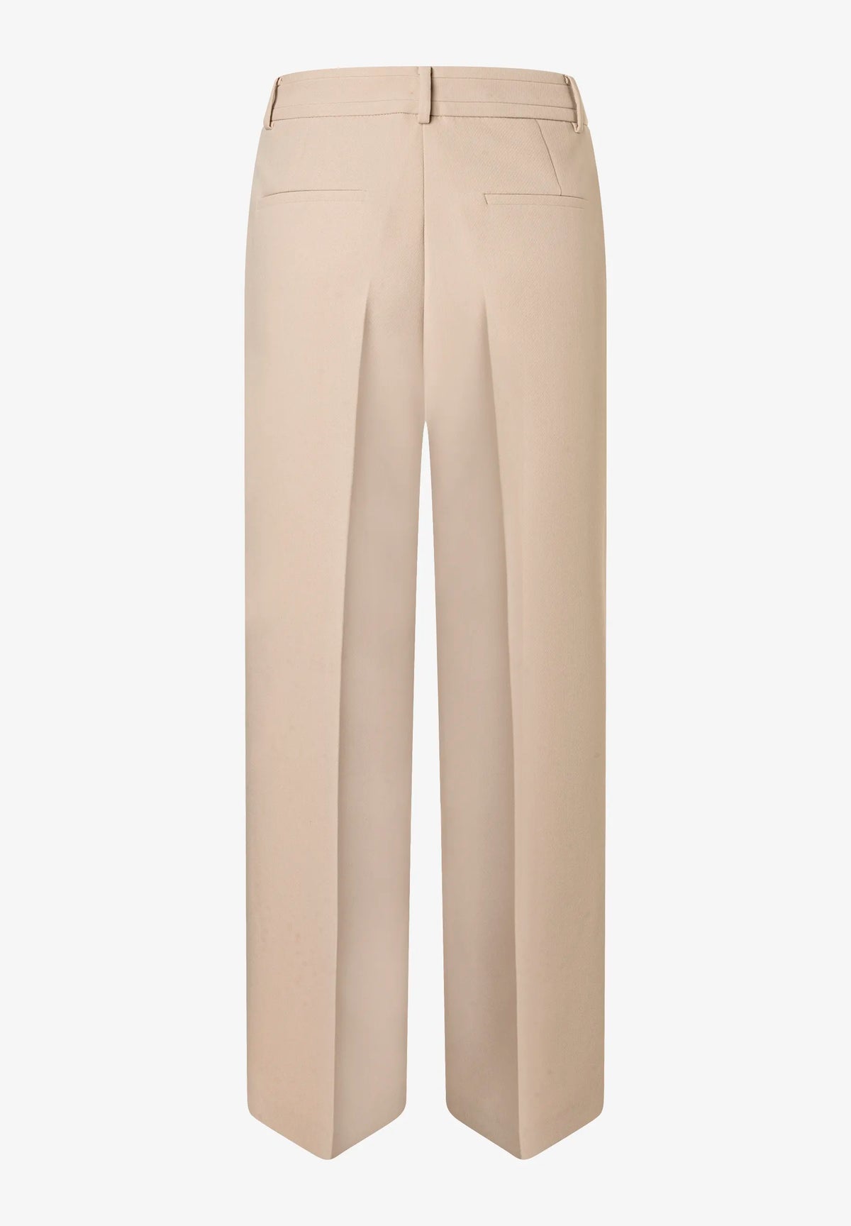 More &amp; More Pale Stone Women Straight Trousers SKU: 61084052_M0064 Image 05