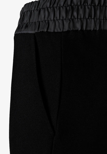 More &amp; More Black Women Jersey Trousers with Satin Waistband SKU: 61084801_M0790 Image 06
