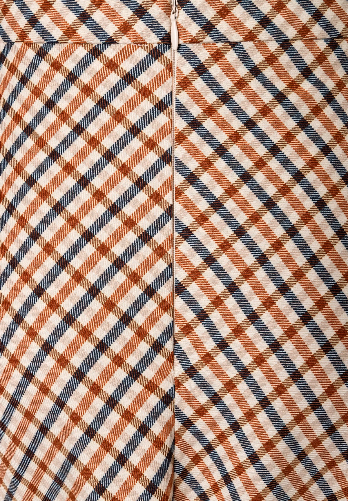 More &amp; More Wallpaper Print Women More Plaid Skirt SKU: 61085050_M4031 Image 06