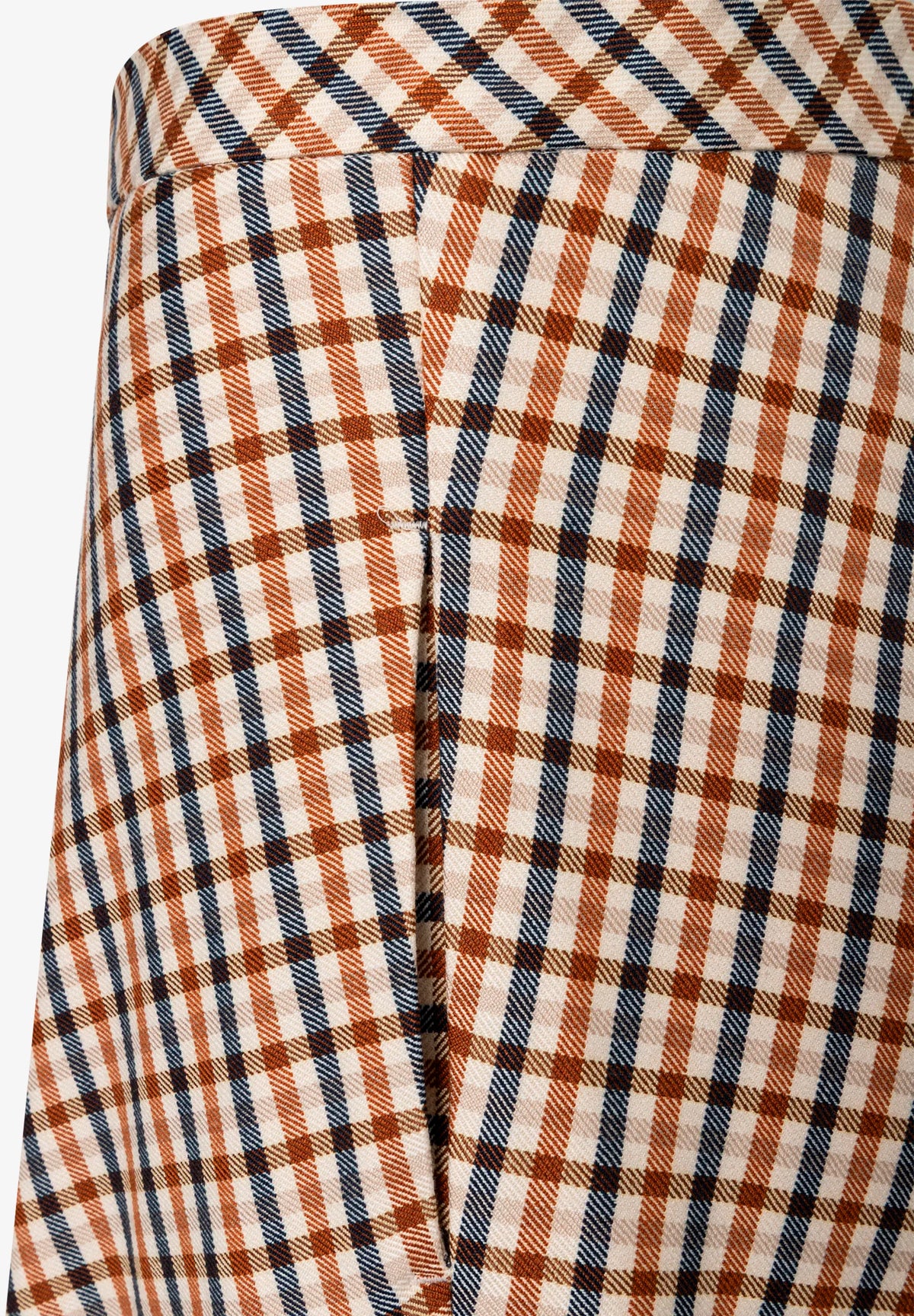More &amp; More Wallpaper Print Women More Plaid Skirt SKU: 61085050_M4031 Image 07