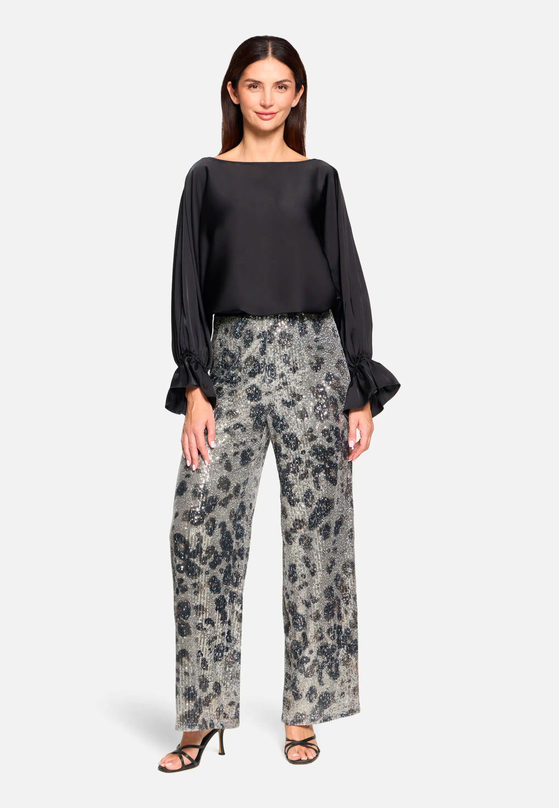 Betty Barclay_Beige/Taupe_Marlene Trousers in a Glitter Look_6109-1655_7874_01