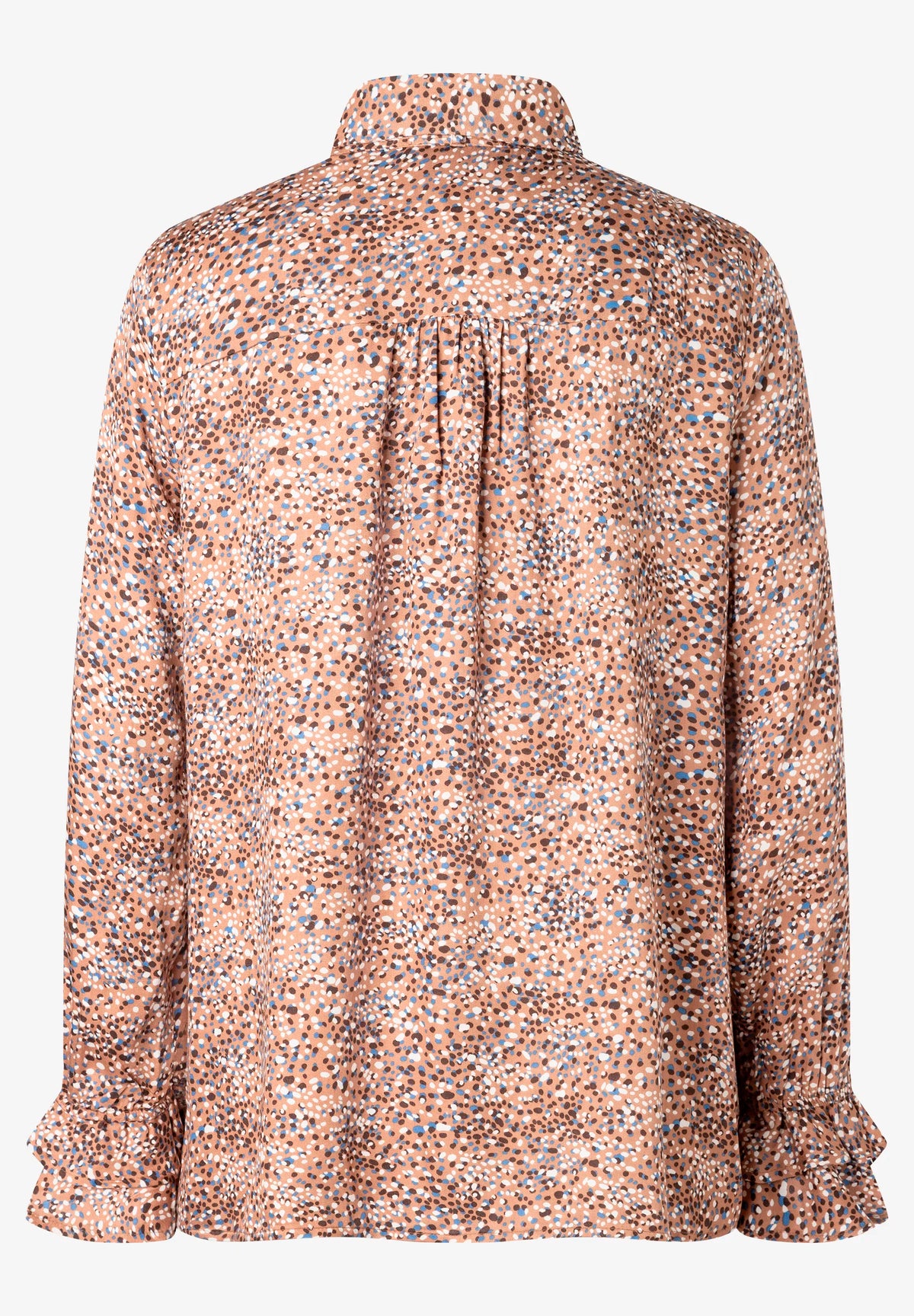 More &amp; More Minimal Print Women Printed Blouse with Bow SKU: 61092002_M4272 Image 05