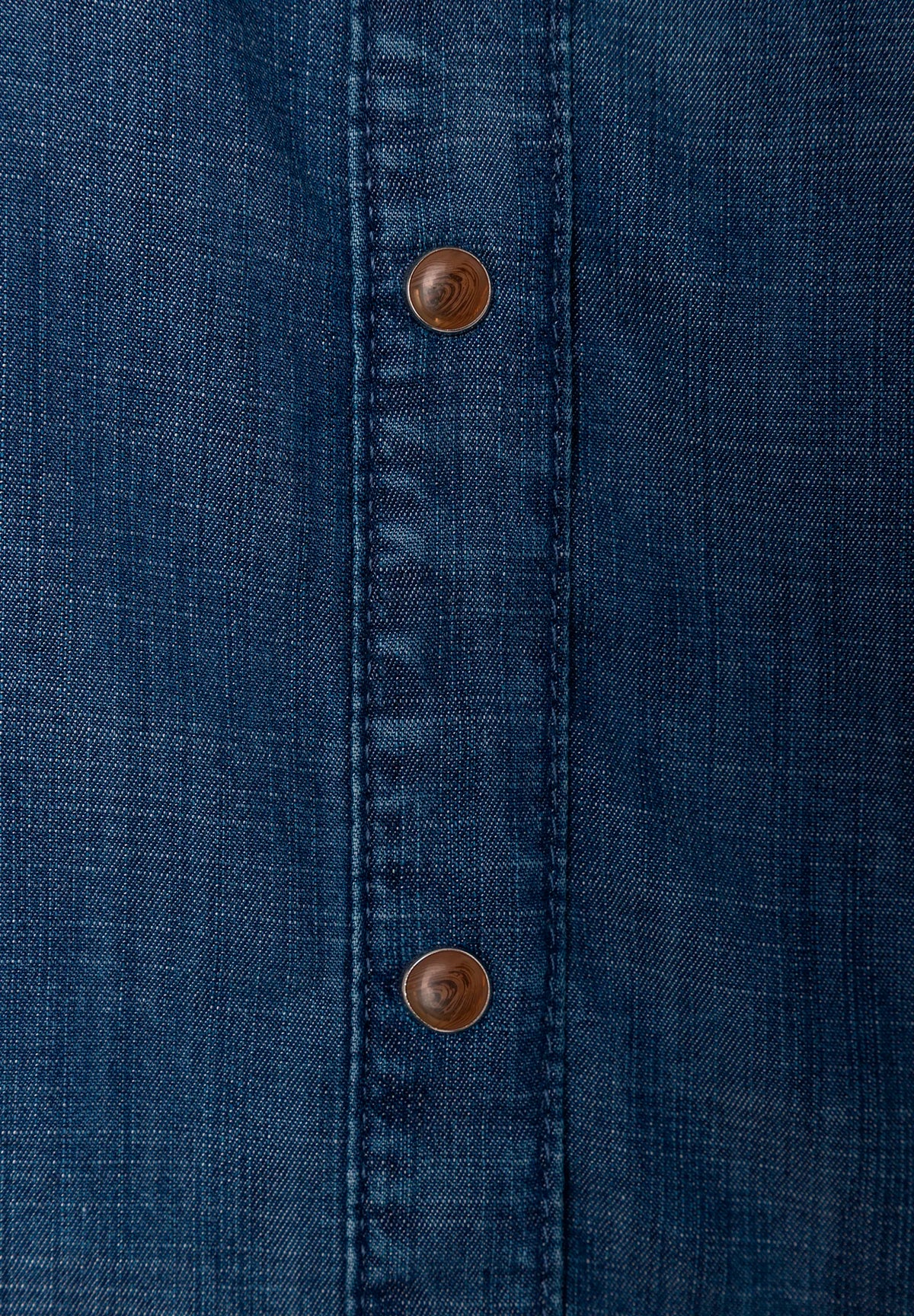 More &amp; More Middle Blue Denim Women Denim Blouse SKU: 61092200_M0962 Image 06