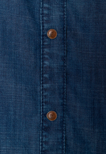 More &amp; More Middle Blue Denim Women Denim Blouse SKU: 61092200_M0962 Image 06