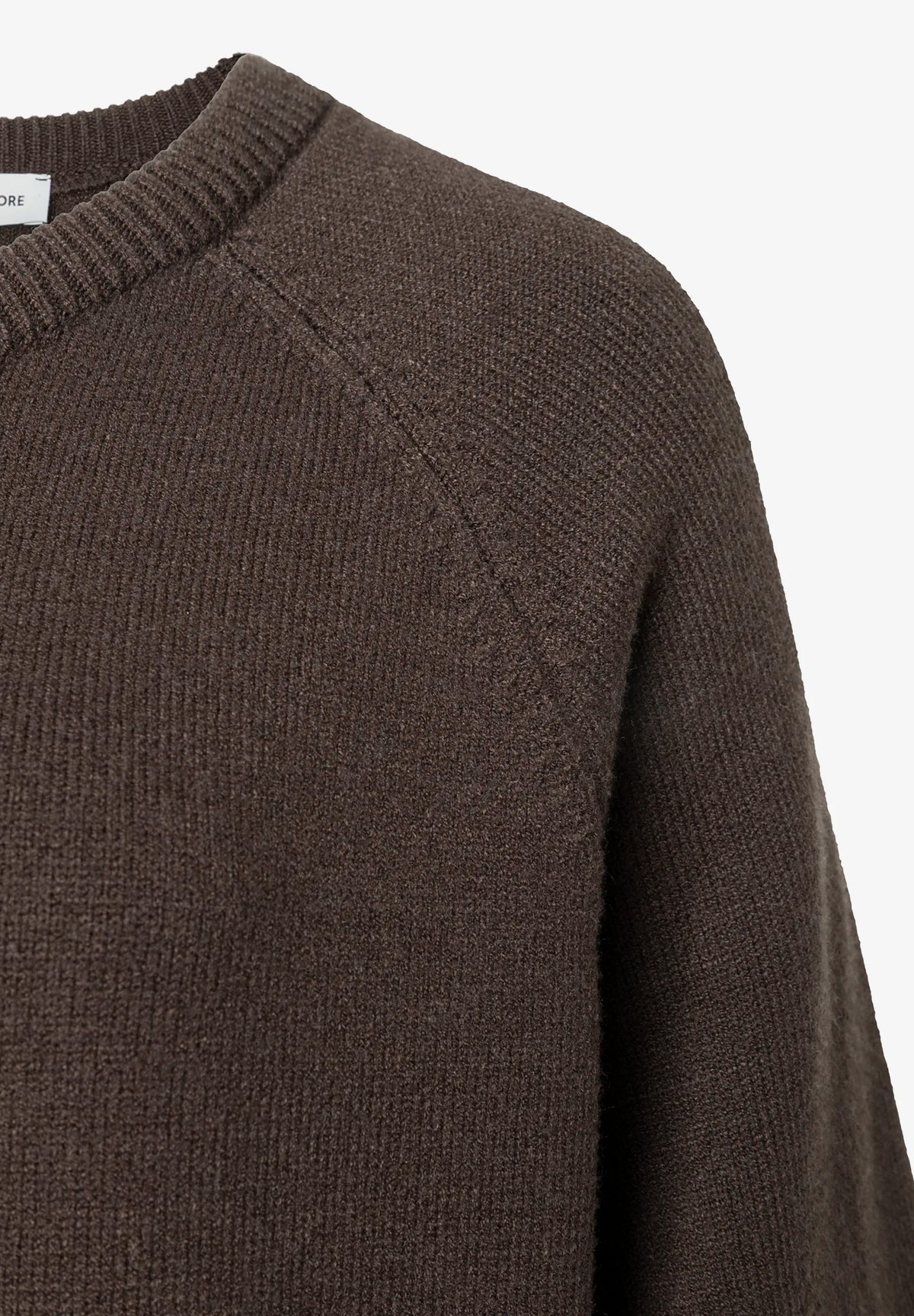 More &amp; More Espresso Brown Women Knit Dress SKU: 61093470_M0279 Image 04