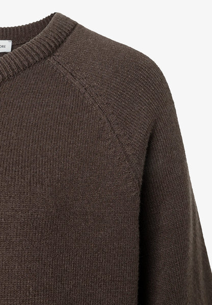 More &amp; More Espresso Brown Women Knit Dress SKU: 61093470_M0279 Image 04