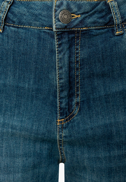 More &amp; More Middle Blue Denim Women Barrel Jeans SKU: 61094203_M0962 Image 06