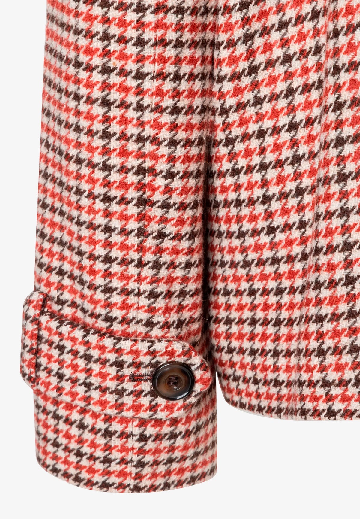 More &amp; More Special Degrade Knit Women Checked Pea Coat SKU: 61097015_M4463 Image 05