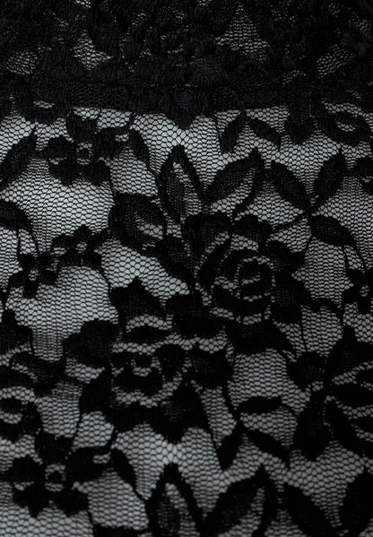 More &amp; More Black Women Lace Top SKU: 61100061_M0790 Image 04