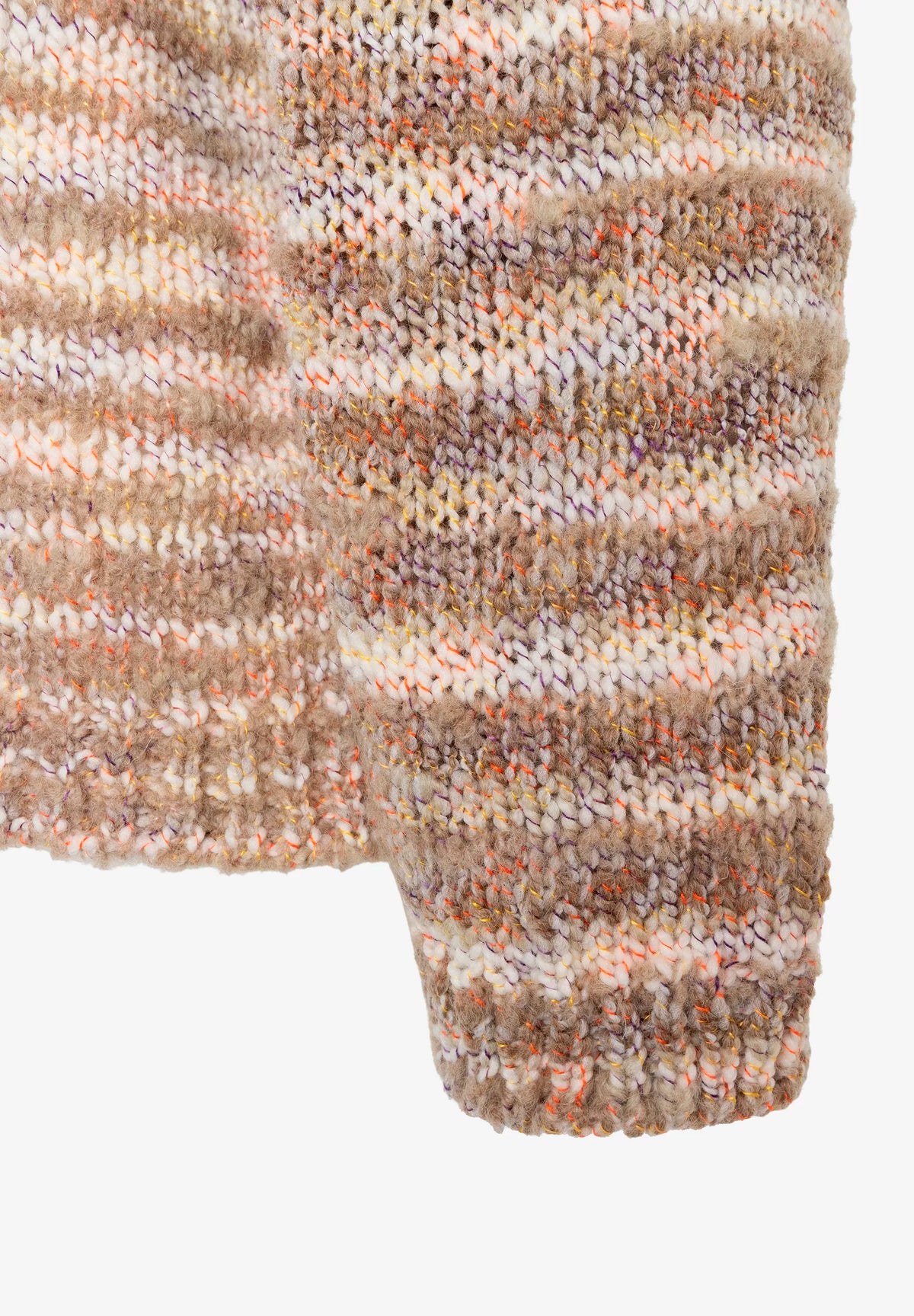 More &amp; More Rhomb Intarsia Knit Women Striped-Effect Jumper SKU: 61101050_M4244 Image 06