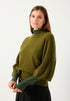More & More New Spring Green Women Wide-Sleeve Jumper SKU: 61101056_M0642 Image 01