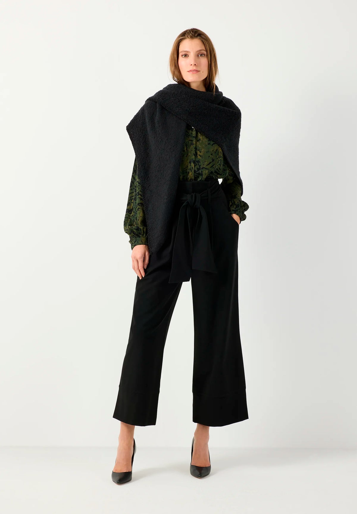 More &amp; More Modern Animal Print Women Blouse with All-Over Print SKU: 61102052_M4689 Image 02