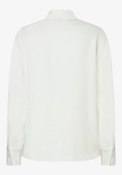 More &amp; More Off White Women Pussy-Bow Blouse SKU: 61102059_M0041 Image 04