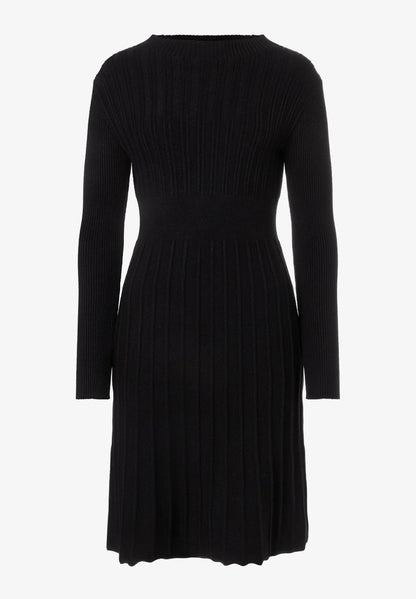 More &amp; More Black Women Ribbed Knit Dress SKU: 61103750_M0790 Image 03