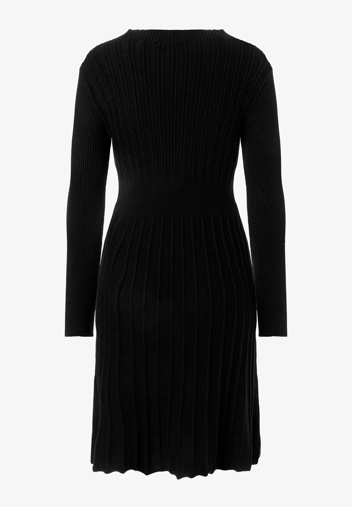 More &amp; More Black Women Ribbed Knit Dress SKU: 61103750_M0790 Image 04