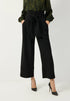 More & More Black Women Flannel Culottes with Belt SKU: 61104950_M0790 Image 01