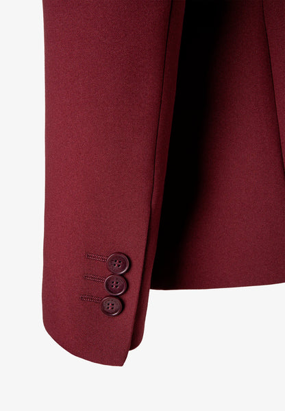 More &amp; More Pomegranate Red Women Blazer SKU: 61106058_M0561 Image 07