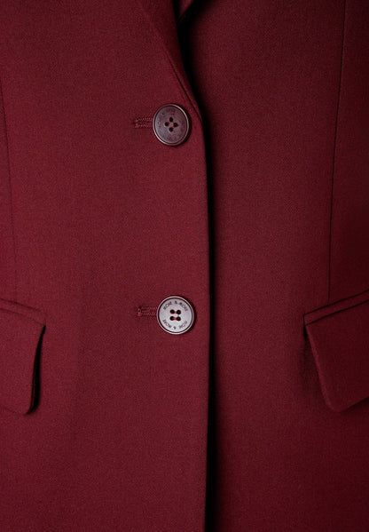 More &amp; More Pomegranate Red Women Blazer SKU: 61106058_M0561 Image 08