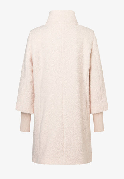 More &amp; More Powder Creme Women Short Coat with Stand-Up Collar SKU: 61147006_M0031 Image 02