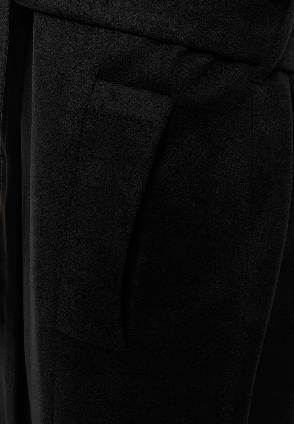 More &amp; More Black Women Coat with Faux Fur Collar SKU: 61147013_M0790 Image 06