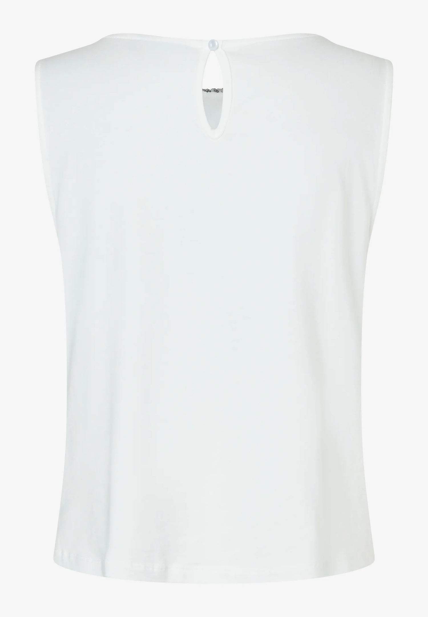 More &amp; More Off White Women Sequin Top SKU: 61240081_0041 Image 04