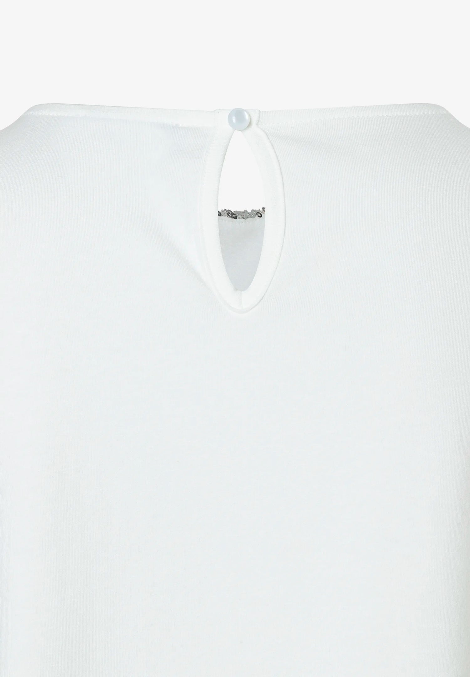 More &amp; More Off White Women Sequin Top SKU: 61240081_0041 Image 06