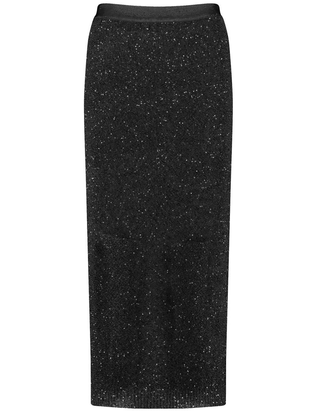 Knitted Skirt with Sequins_612403-15422_1100_02