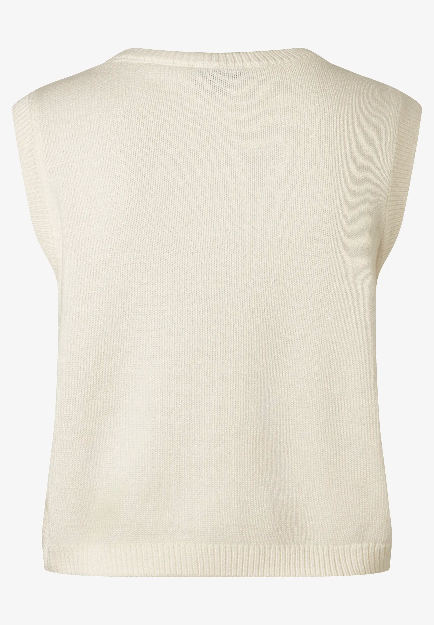 More &amp; More Off White Women Knit Top with Sequins SKU: 61241080_0041 Image 04