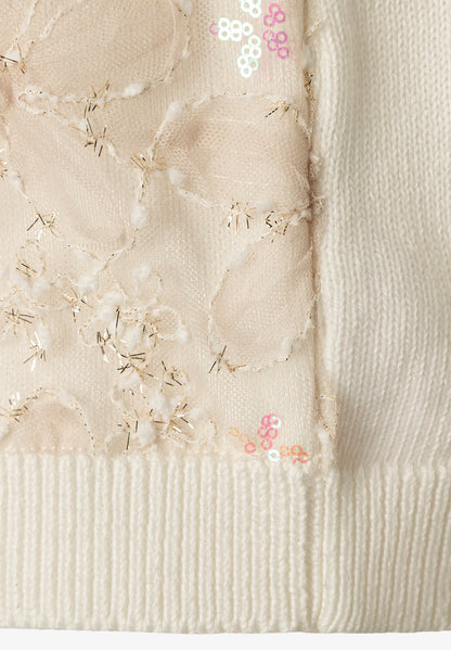 More &amp; More Off White Women Cardigan with Sequins SKU: 61241281_0041 Image 05